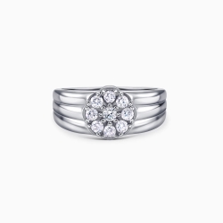 buy sterling silver men's ring with gemstones